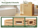Bamboo Tilt-out Laundry Hamper 14721388