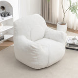 Bean Bag Chair with Filler, Bean Bag Sofa with Tufted Soft Stuffed Filling, Fluffy and Lazy Sofa, W2200P247712