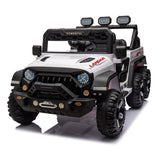 ZUN 24V Ride On Large PickUp Truck car for Kids,ride On 4WD Toys with Remote Control,Parents Can Assist W1578P198579