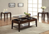 ZUN Walnut Coffee Table with Lift Top B062P189185