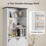 3-layer with 2 doors double Z shape with black iron corners, front curved base feet, triammine board 47974892