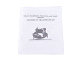 12V 20GPM Portable Fuel Transfer Pump Gasoline Oil Meter for Gas Diesel Blue 39279177