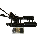 Motorcycle Dirt Bikes ATV 1500lbs Steel Lift Stand Black 76793825