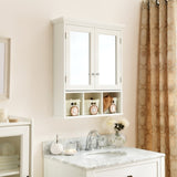 Bathroom Storage Cabinet, Medicine Cabinets for Bathroom with Mirror, 2 Doors 2 Adjustable Shelf 3 68267324