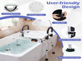 Sliding Shower Chair , 4-Position Swivel Seat & Left-Right Slide, 300LBS Capacity 29678613