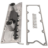 Intake Engine Valley Cover with Gasket Fit for Cadillac CTS Chevy Corvette Pontiac GTO 12594779 67442148