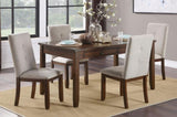 Dark Cherry Finish Dining with 4 Drawers 1pc Transitional Style Wooden Funiture Dining Kitchen B011P170629