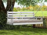 Outdoor Bench Cushion, 60 20 4 Inch, Tufted Waterproof Swing Cushion with Ties, for Patio Bench 49495217
