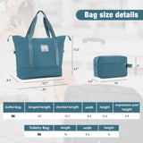 Softside Luggage Expandable 3 Piece Set Suitcase with Duffel Bag Upright Spinner Softshell N732P201004F