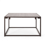 ZUN [Ship to Canada only]Modern Industrial Coffee Table, Gray and Bronze N825P201260