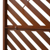 Outdoor & Indoor Privacy Metal Privacy 76" H48" W, Freestanding Decorative Privacy W465P193249