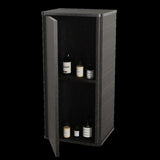 CC0414S308 Striped Brushed Black Oak FloatingBathroom Floating Side, Wall-mounted Storage W1865P248763