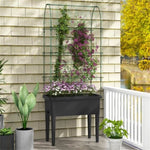 ZUN Garden bed elevated flowerpot 21883001