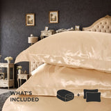 1 PC luxury satin microfiber bedding set, double-sided jacquard pattern, machine washable, OKO-100 24271612