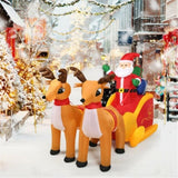 7.5 Feet Christmas Decoration Waterproof Outdoor Inflatable Santa 62345564