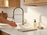 Kitchen Faucet with Pull Down Sprayer Industrial 1 Handle 1 or 3 Hole Faucet for Farmhouse Camper 77368506