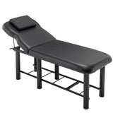 ZUN Professioanl Massage Table , Backrest Adjustable, Removable Headrest, Bottom Shelf Storage , Memory W1422142222