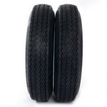 ZUN 2 x Tires with 2 White Rim Weight: 36.38 lbs Rim Width: 4" millionparts 69359993