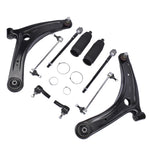 ZUN Front Lower Control Arms Tie Rods Sway Bars Kit for Mitsubishi Outlander 2007-17 26768030