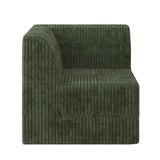 Corner sofa Compressed Sectional Sofa Modern Minimalist Style Corduroy Couch, Sleeper Sofa for W487P230483