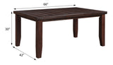 Cherry Dining Table with Tapered Leg B062P209318