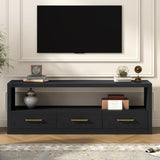 Mirod Stylish TV Stand with Ample Storage,Classic Design with Three Drawers and Spacious N760P251944B