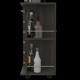 Tennessee Bar Cart, One Cabinet With Division, Six Cubbies For Liquor, Two Shelves B128P176145