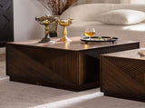 Square Coffee Table Modern Colour Combination Coffee Table Not Need Assembly Coffee Table for Living W3081P360266