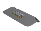 Gray Sun Visor fit for Hyundai Elantra GL Series 2.0L 2016-2019 Plastic 27268683