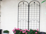 4 Pack Metal Garden for Climbing Plants Outdoor 86.7'' x 19.7'' Rustproof Plant Support Rose W158681065
