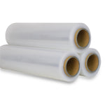 ZUN 18" x 1000' 80 Gauge 4 Rolls Pallet Wrap Stretch Film Hand Shrink Wrap 1000FT 36250706