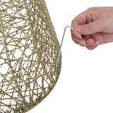 4ft 30V 3.6W Angel 130Led Warm White Light Leather Thread Light Wrapped Around Cotton Thread And 52409857