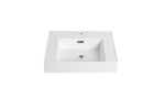 ZUN Resin basin For Bathroom Vanity,Vanity Top only W1972P186770