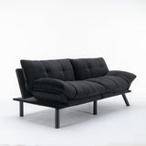Black Convertible Folding Modern sofa Bed W570124914