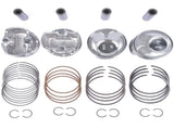 4 x Piston & Rings Kit For Kia Soul Forte Forte5 Hyundai Tucson Elantra 2.0L L4 2014-2018 43999802