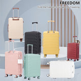 ABS Spinner Wheel Luggage, Matching Color , With Combination Lock W2787P278776