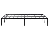 208.2*157.5*45.7cm Bed Height 18" Simple Basic Iron Bed Frame Iron Bed Black 34894543