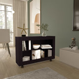 Console Table Cart, 5 Shelves, 4 Casters B097P296825