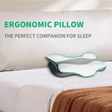 ZUN Memory Foam Neck Pillow,1 Piece Soft Comfortable Contour Sleep Pillow for Spring Daily Use,Ideal for 56349264