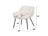 Bexley Beige Linen Arm Chair B2726P617764