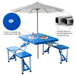 ZUN Portable Camping Table/ Dining Table （Prohibited by WalMart） 59763545