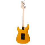 ZUN GST Stylish Electric Guitar Kit with Black Pickguard Orange 77730994