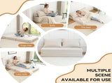 Foldable Sofa Bed Sleeper Lounge Chair with Pillow Floor Mattress Floor Couch with Backrest for W1170P314885