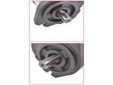 2x Hydraulic Gear Pump Cast Iron Counter-Clockwise & Clockwise 3/4" Keyed Shaft 55431081