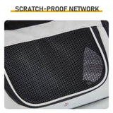 Pet Carrier, Expandable Cat Dog Carrier with Back Extension, Breathable Mesh Travel 47981506