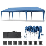 10x30ft Outdoor Pop Up Canopy, Portable Instant Canopy Tent for Outdoor Events Party Wedding 88341766
