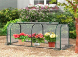 4-foot Mini Tunnel Greenhouse - White 65560734