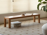 (1M) Natural Oak Wood for Dining Bench Table Bench for Living Room W1283P434271
