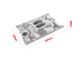 2114 Intake Manifold Dual Plane Fits for Chevy 90 Deg V6 3.8L 4.3L Vortec 1985 and Up 82268234