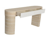 Entryway Table,Two Hidden Handle Drawers, Console Table ,Easy Assembly, for Entrance Dinning Room W3040P455735
